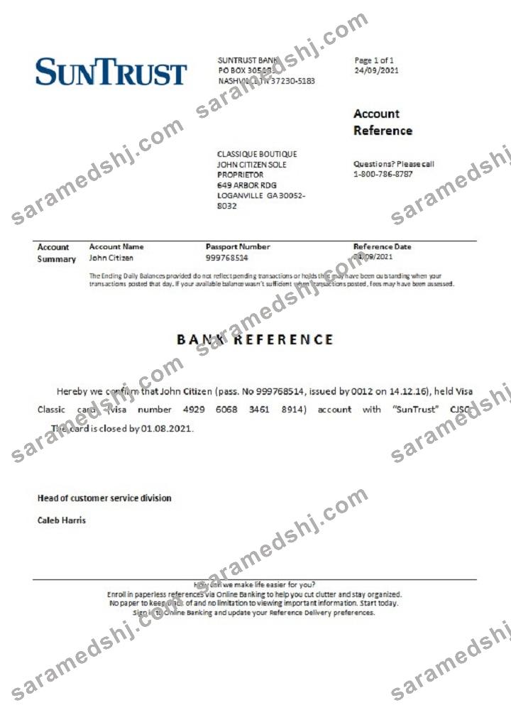 USA_Suntrust_closure reference